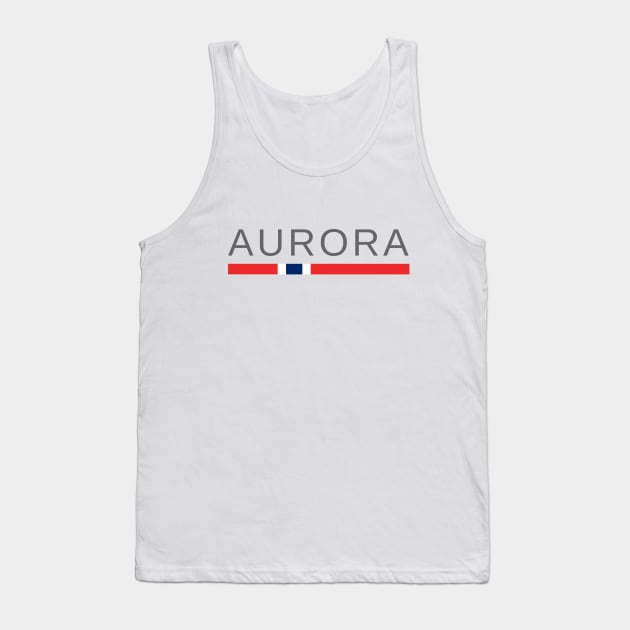 Aurora Borealis Norway Tank Top by tshirtsnorway